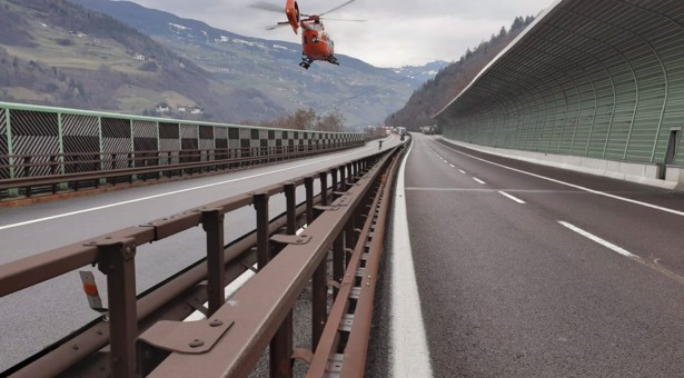 Crash auf der Autobahn