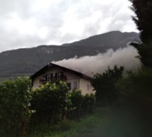 Dachstuhlbrand in Tramin