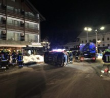 Crash im Dorfzentrum