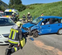 Stau nach Unfall