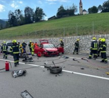 Crash am Kniepass