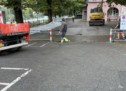 Mauer gegen Hochwasser