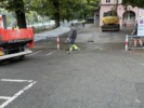 Mauer gegen Hochwasser