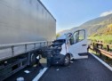 Crash auf der Autobahn