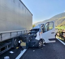 Crash auf der Autobahn