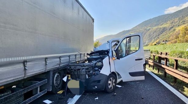 Crash auf der Autobahn