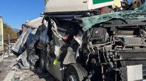 Crash auf der Autobahn