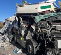 Crash auf der Autobahn