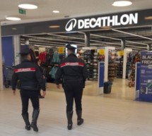 Schuhdieb im Decathlon