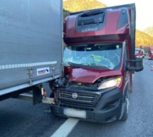 Crash auf der Autobahn