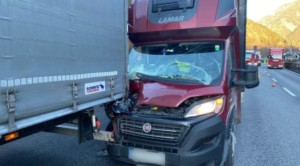 Crash auf der Autobahn