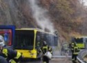 Bus in Flammen