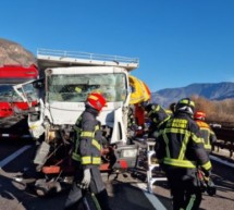 Crash auf der Autobahn