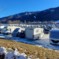 Camper im Schnee