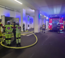 Feueralarm in der Kellerei