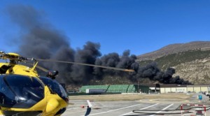 Großbrand in Obstgenossenschaft